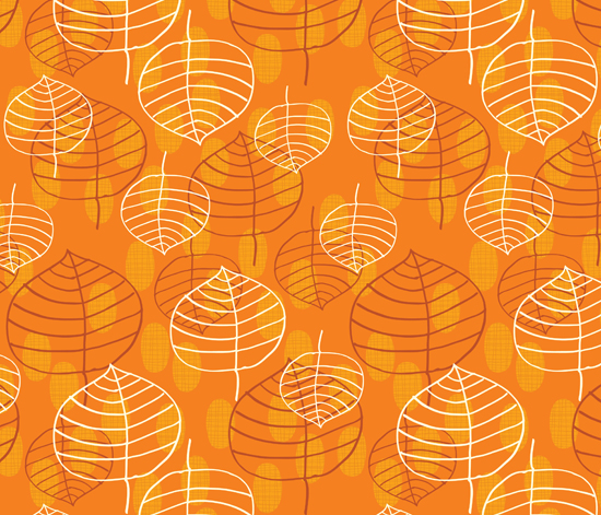 Japanese Lanterns Fabric Design